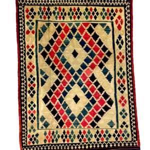 Rectangular Gold Sand Kilim Rugs