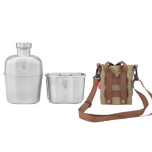 Titanium Canteen Mess Kit