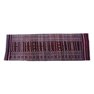 Baluch Soumak Dark Tan Vintage Rug