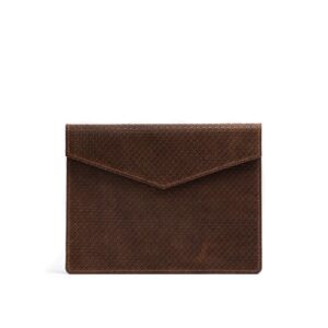 Leather Sleeve for MacBook - Geometric Net