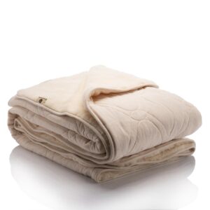 Merino Wool and Organic cotton Blanket