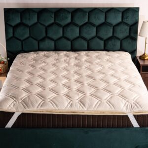 Reversible All Season Wool and Hemp Mattress Topper, US SIZE