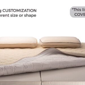 Wool and Linen Mattress Cover, US Sizes